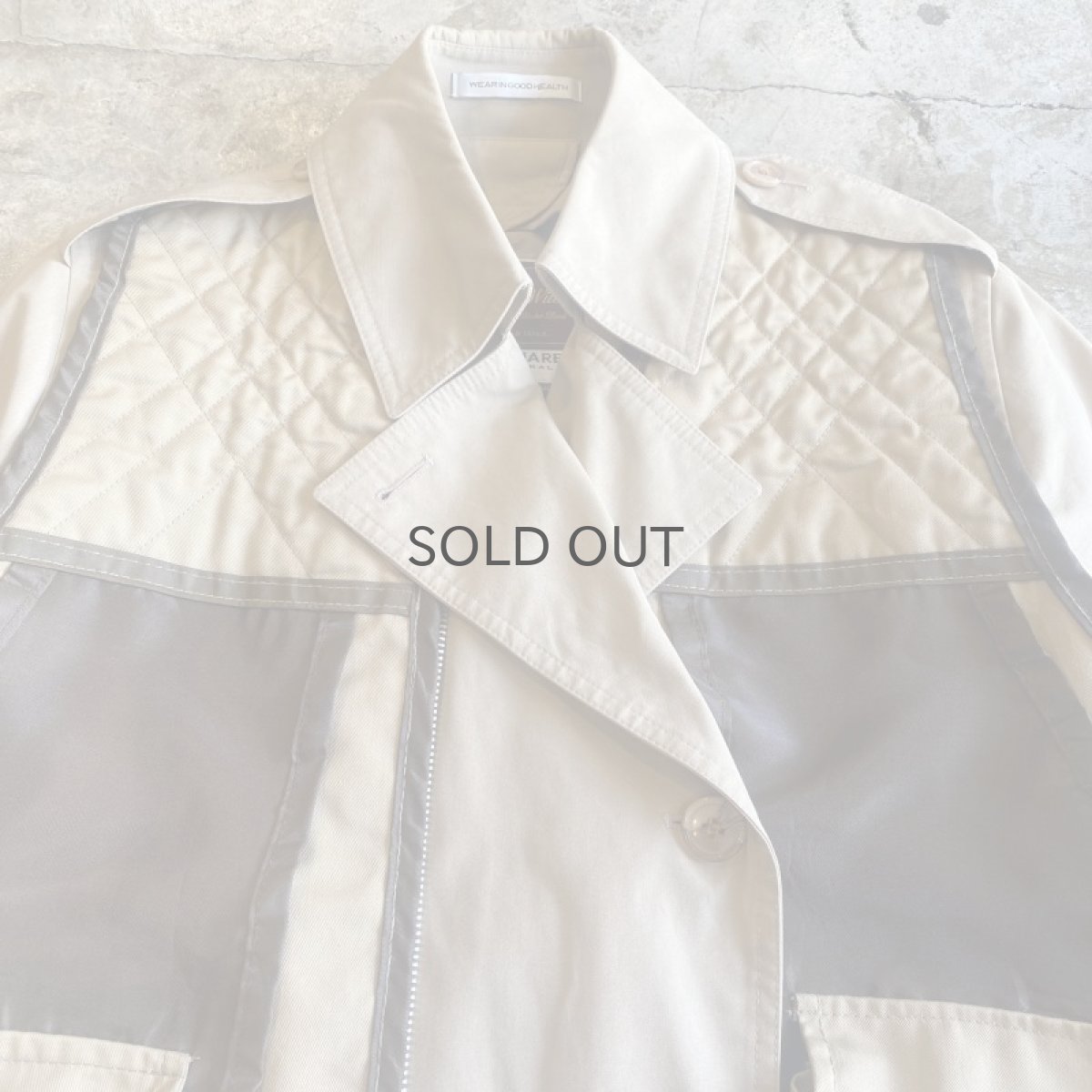 画像6: 【Wiz&Witch】"UNITED" LAYER VEST SHORT TRENCH JACKET / OS (6)