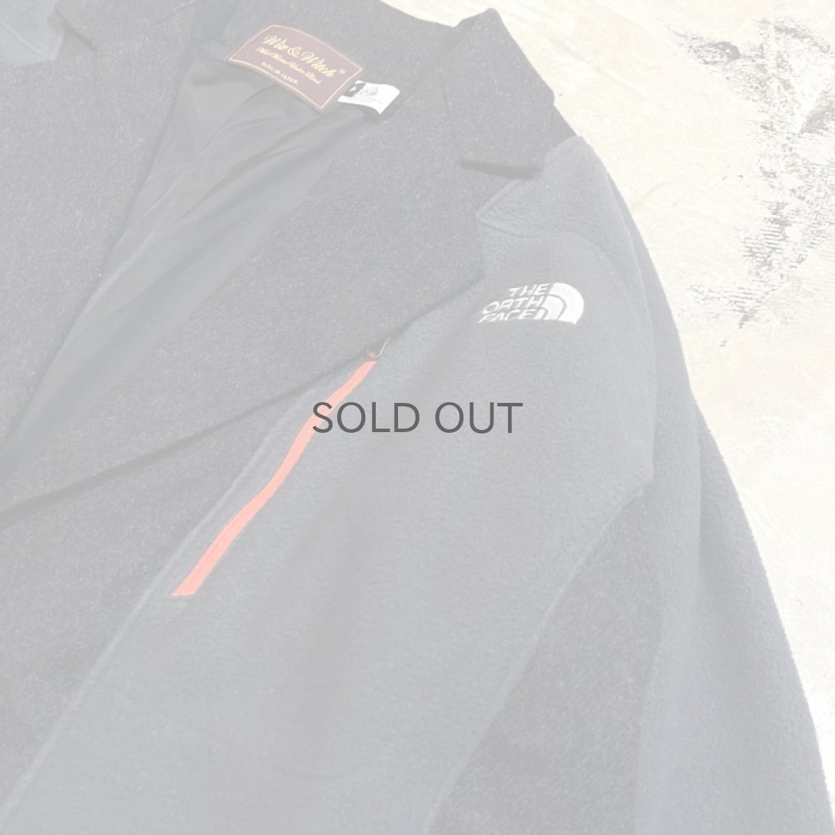 画像4: 【Wiz&Witch】"UNITED" ~TNF~ ASYMMETRY TWO FACE TAYLOR JACKET / OS (4)