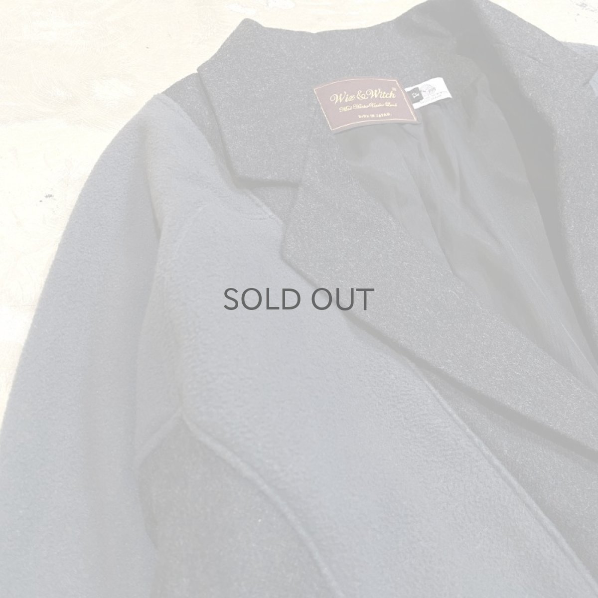 画像3: 【Wiz&Witch】"UNITED" ~TNF~ ASYMMETRY TWO FACE TAYLOR JACKET / OS (3)