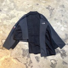 画像2: 【Wiz&Witch】"UNITED" ~TNF~ ASYMMETRY TWO FACE TAYLOR JACKET / OS (2)