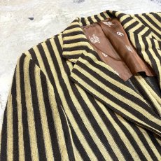 画像3: OLD STRIPE PATTERN 2B TAILORED JACKET / Mens L (3)