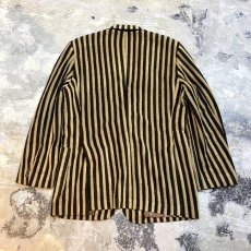 画像2: OLD STRIPE PATTERN 2B TAILORED JACKET / Mens L (2)