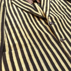 画像5: OLD STRIPE PATTERN 2B TAILORED JACKET / Mens L (5)