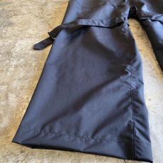 画像7: 【WONDERGROUND】NEO BONDAGE NYLON WIDE PANTS / OS / BLACK (7)