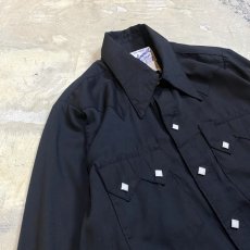 画像3: 80's DIAMOND BUTTON WESTERN L/S SHIRT / Mens S / MADE IN USA (3)