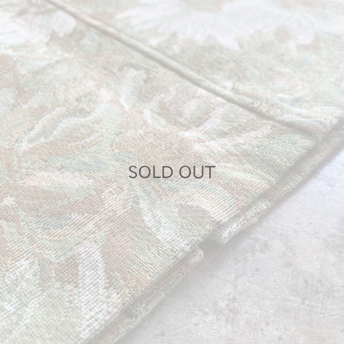 画像10: FLORAL PATTERN JACQUARD BACK SLIT DESIGN SKIRT / W24 (10)