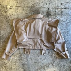 画像2: 【Wiz&Witch】"THE U.K" SHORT TRENCH JACKET / OS (2)