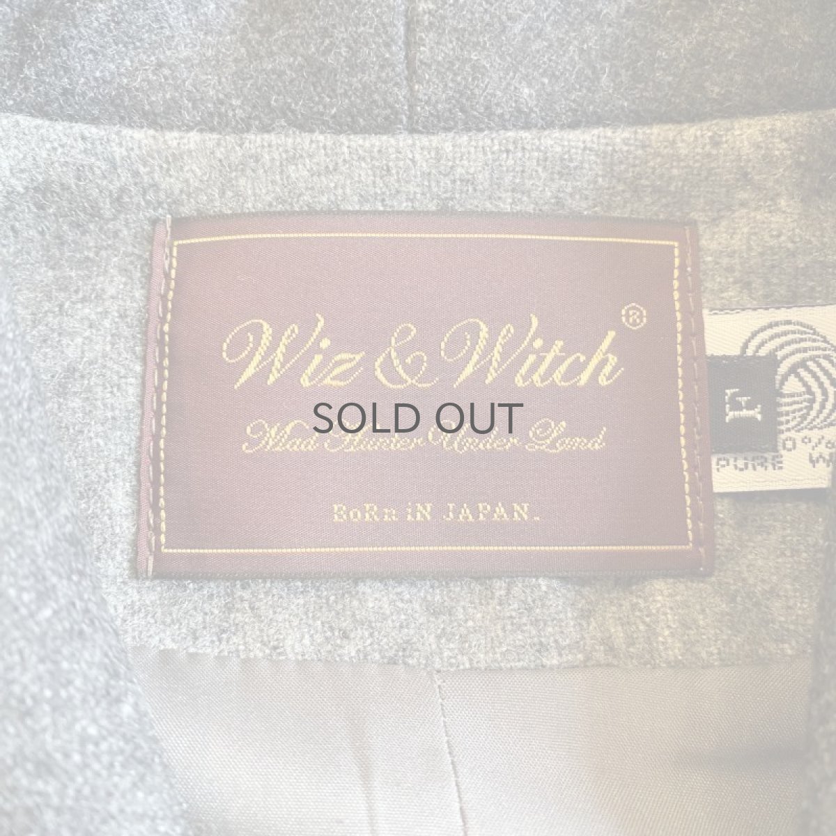 画像12: 【Wiz&Witch】"UNITED" SPORTY WRAP TAYLOR JACKET / OS (12)