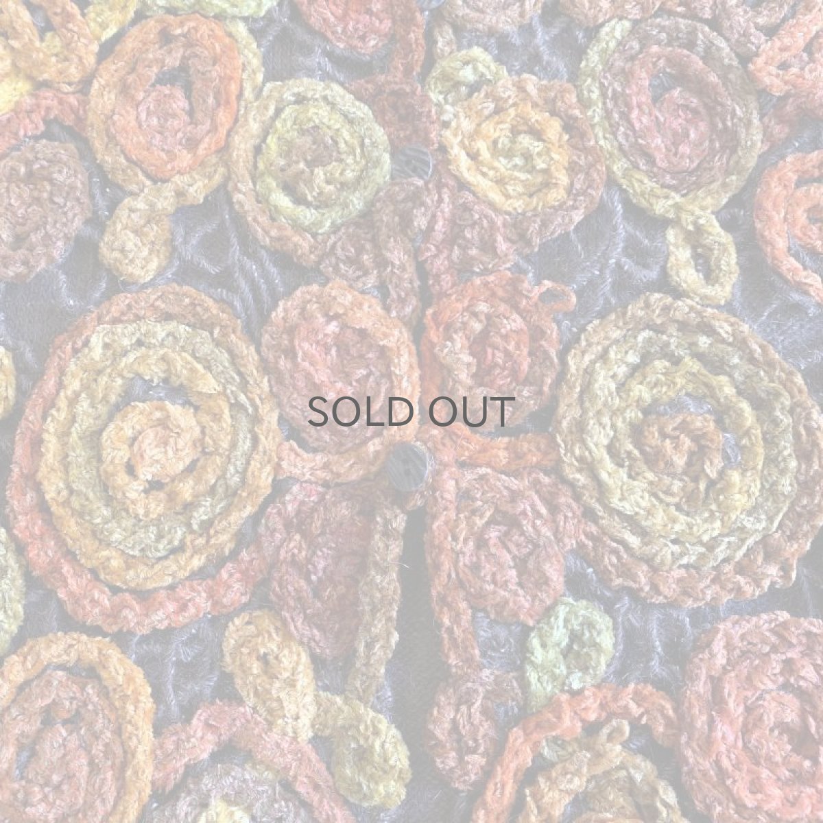 画像6: OLD HAND MALL KNIT COLOR DESIGN VEST / Ladies M (6)