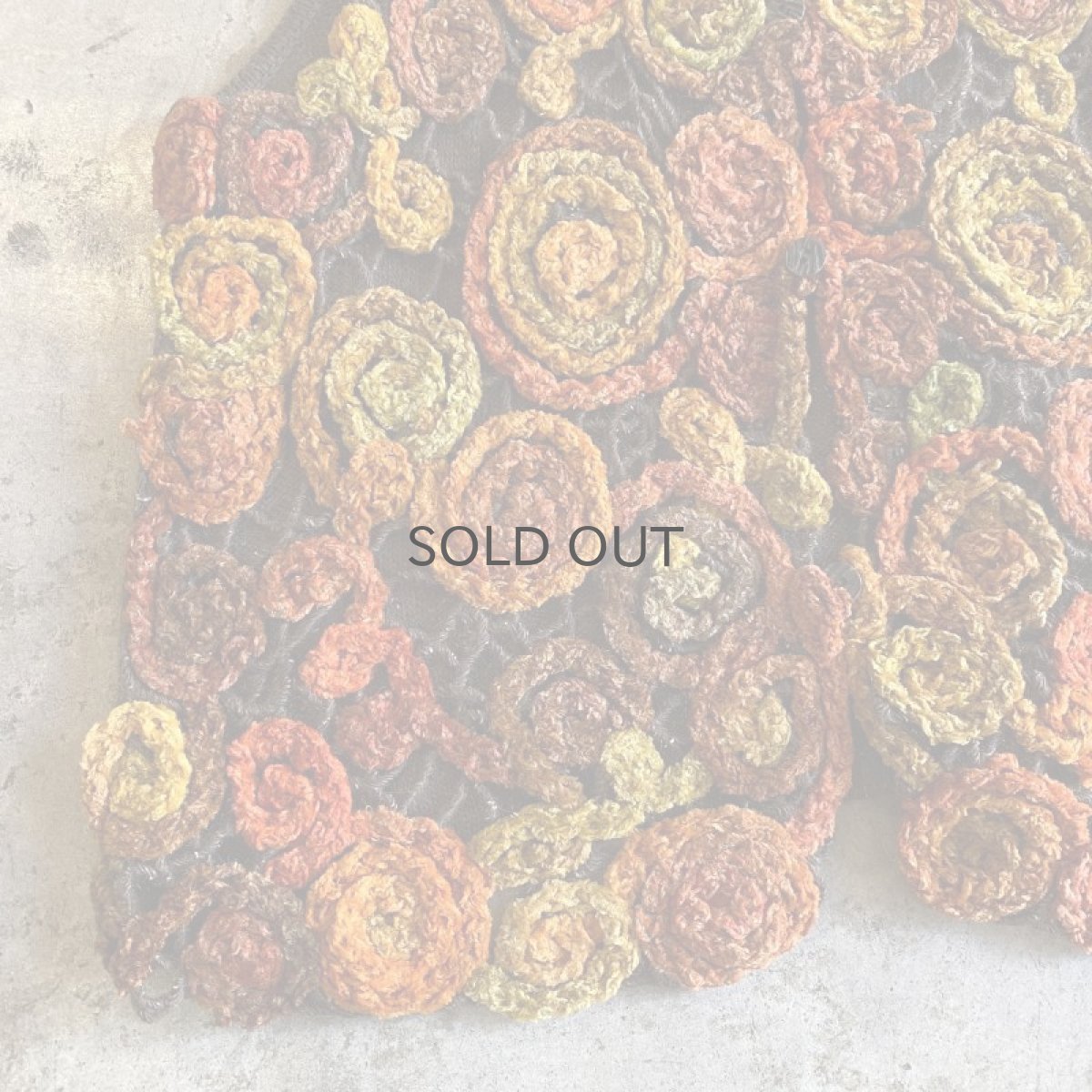 画像5: OLD HAND MALL KNIT COLOR DESIGN VEST / Ladies M (5)