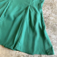 画像6: GREEN COLOR MERMAID DESIGN SKIRT / W26~W27 (6)