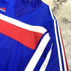 画像4: 【adidas】HALF ZIP COLOR THREE STRIPES TOPS / Mens M~L (4)