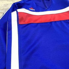 画像5: 【adidas】HALF ZIP COLOR THREE STRIPES TOPS / Mens M~L (5)