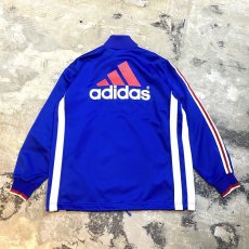 画像2: 【adidas】HALF ZIP COLOR THREE STRIPES TOPS / Mens M~L (2)