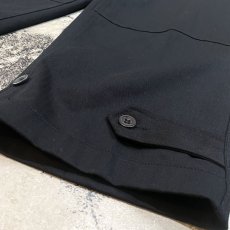 画像8: BLACK COLOR EURO MILITARY CARGO PANTS / W29 (8)