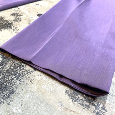 画像8: LAVENDER COLOR 2TUCK WIDE SLACKS / W31 (8)