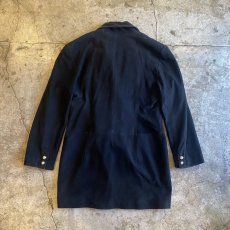 画像2: SUEDE LEATHER DESIGN OVER JACKET / Ladies L (2)