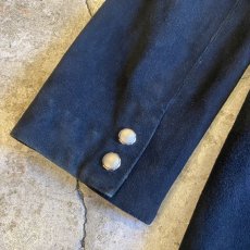 画像9: SUEDE LEATHER DESIGN OVER JACKET / Ladies L (9)