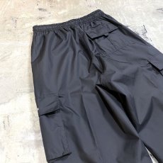 画像9: GRAY COLOR NYLON CARGO DESIGN PANTS / FREE (9)