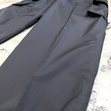 画像6: GRAY COLOR NYLON CARGO DESIGN PANTS / FREE (6)