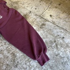 画像7: OLD FRONT PRINTED DESIGN COLLEGE COLOR L/S SWEAT / Ladies S (7)