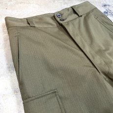 画像3: OLIVE COLOR EURO MILITARY CARGO PANTS / W30 (3)