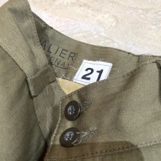 画像10: OLIVE COLOR EURO MILITARY CARGO PANTS / W30 (10)