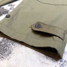 画像8: OLIVE COLOR EURO MILITARY CARGO PANTS / W30 (8)