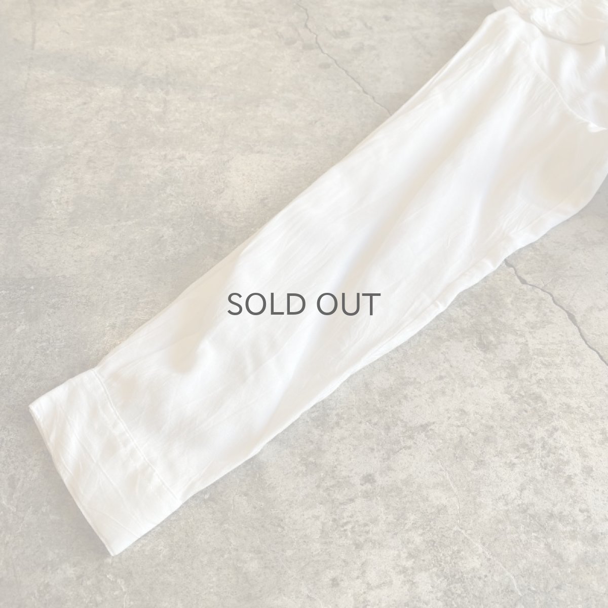 画像8: OLD COLOR DESIGN COLLAR EMBROIDERY SHIRT / Ladies M (8)