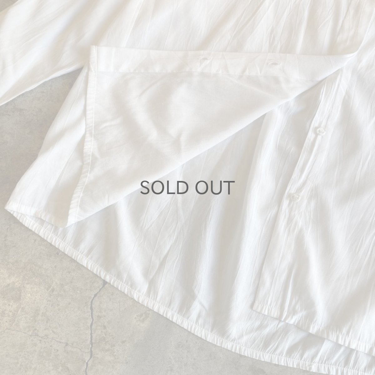 画像7: OLD COLOR DESIGN COLLAR EMBROIDERY SHIRT / Ladies M (7)