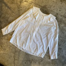 画像4: OLD COLOR DESIGN COLLAR EMBROIDERY SHIRT / Ladies M (4)