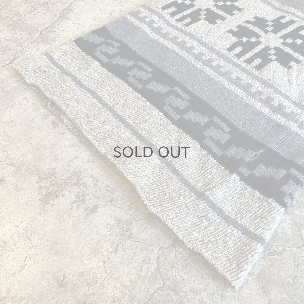 画像5: ALL OVER NATIVE PATTERN KNIT LONG DESIGN SKIRT / W23~W29 (5)