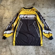 画像2: ALL OVER PATTERN COLOR MOTOCROSS L/S TOPS / Ladies L(M) (2)