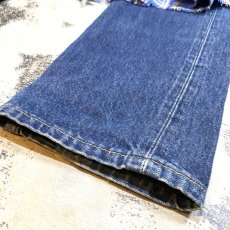 画像8: 【Wiz&Witch】"UNITED" WRAP SKIRT DENIM PANTS / W29 (8)