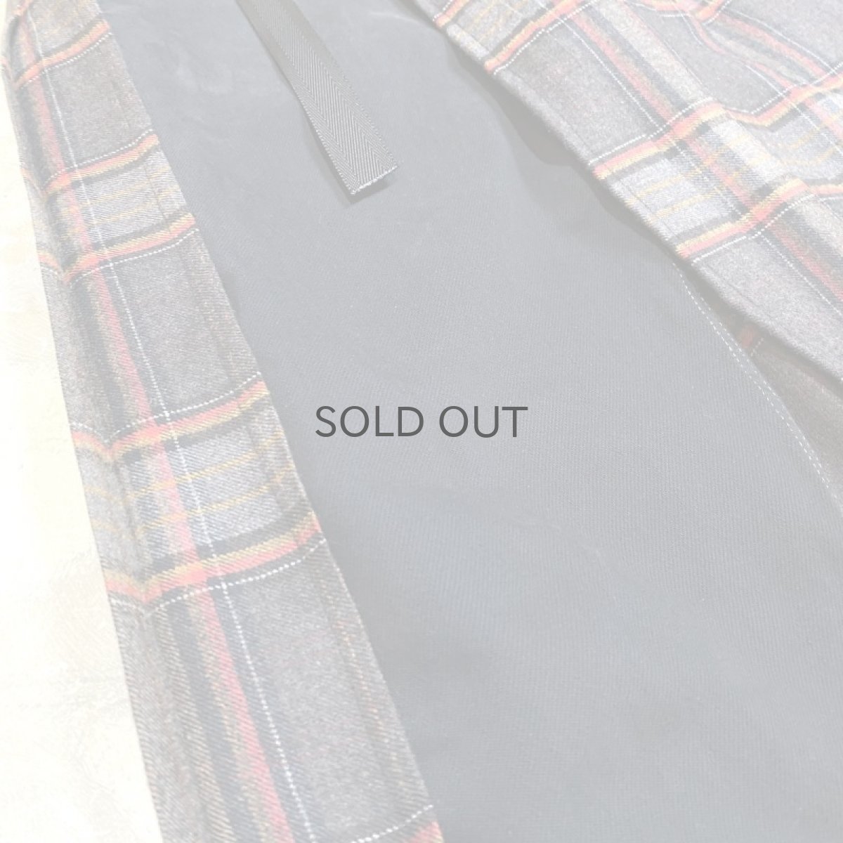 画像5: 【Wiz&Witch】"UNITED" WRAP SKIRT DENIM PANTS / W30 (5)