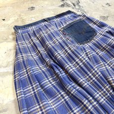 画像9: 【Wiz&Witch】"UNITED" WRAP SKIRT DENIM PANTS / W29 (9)