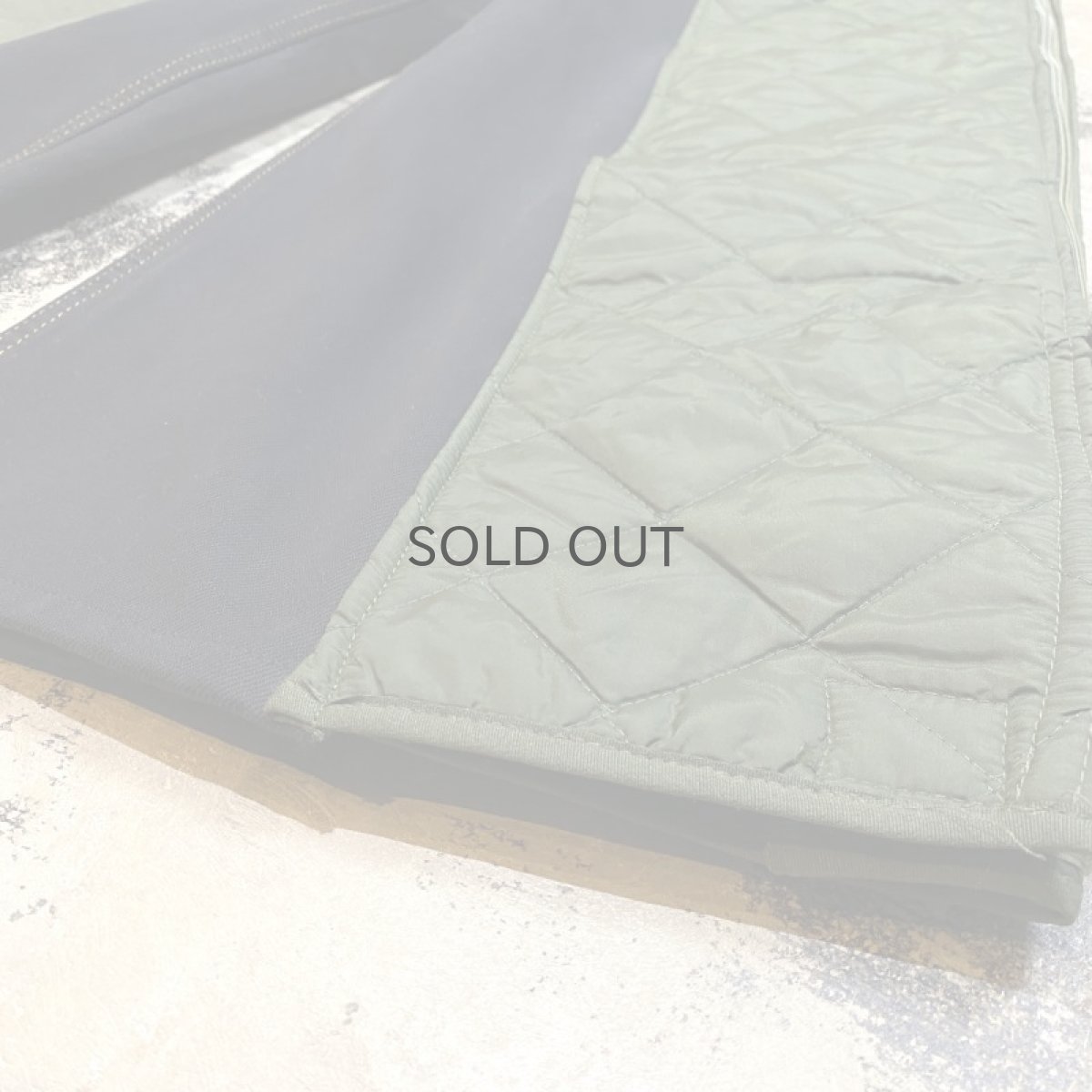 画像8: 【Wiz&Witch】"UNITED" TWO FACE QUILTING DENIM PANTS / OS (8)