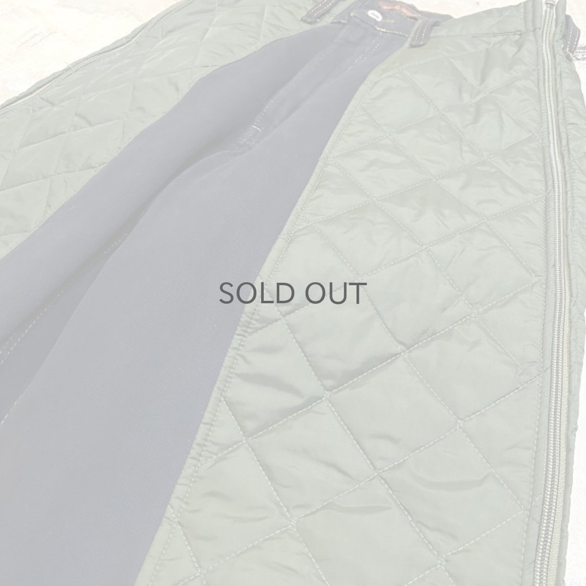 画像4: 【Wiz&Witch】"UNITED" TWO FACE QUILTING DENIM PANTS / OS (4)