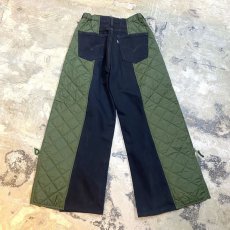 画像2: 【Wiz&Witch】"UNITED" TWO FACE QUILTING DENIM PANTS / OS (2)