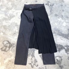 画像1: 【Wiz&Witch】"UNITED" WRAP SKIRT DENIM PANTS / W29 (1)