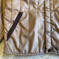 画像5: OLD BEIGE COLOR QUILTING DESIGN ZIP UP JACKET / Ladies M (5)