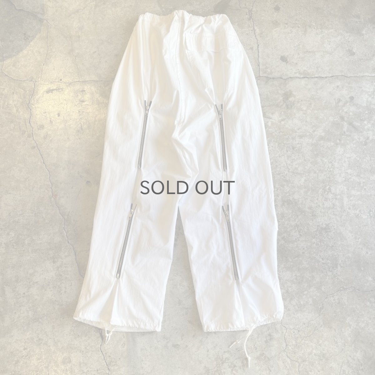 画像1: 【Wiz&Witch】"THE U.K" BACK ZIP BONDAGE PANTS / FREE (1)