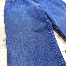 画像5: OLD WIDE SILHOUETTE DENIM PANTS / W32~W33 (5)