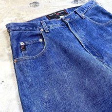 画像3: OLD WIDE SILHOUETTE DENIM PANTS / W32~W33 (3)