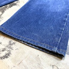 画像8: OLD WIDE SILHOUETTE DENIM PANTS / W32~W33 (8)