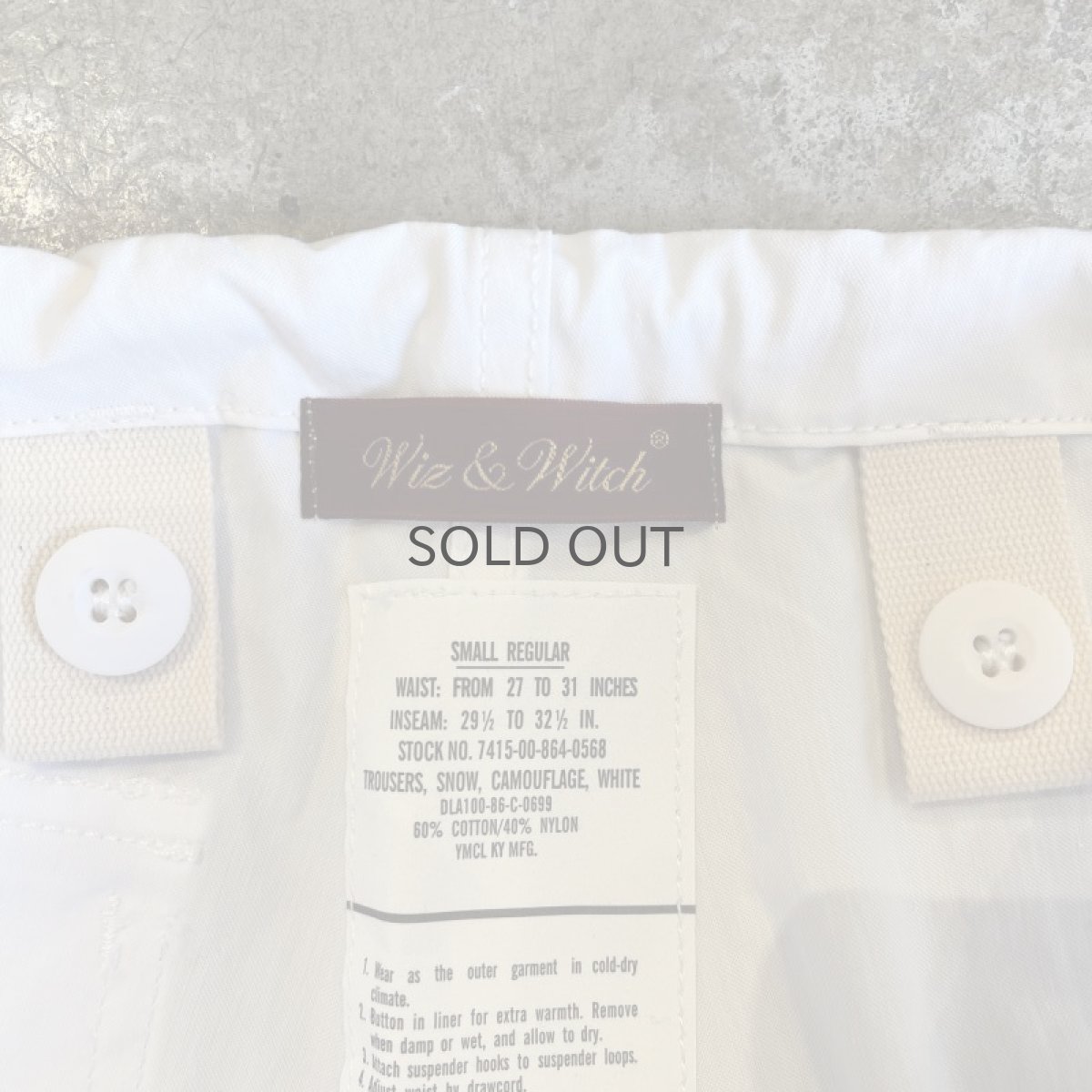 画像11: 【Wiz&Witch】"THE U.K" BACK ZIP BONDAGE PANTS / FREE (11)