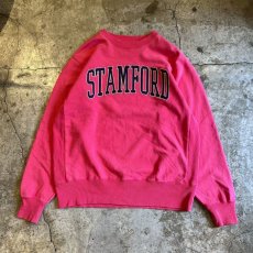 画像1: FRONT LOGO EMBROIDERY DESIGN COLOR L/S SWEAT / Ladies XL (1)