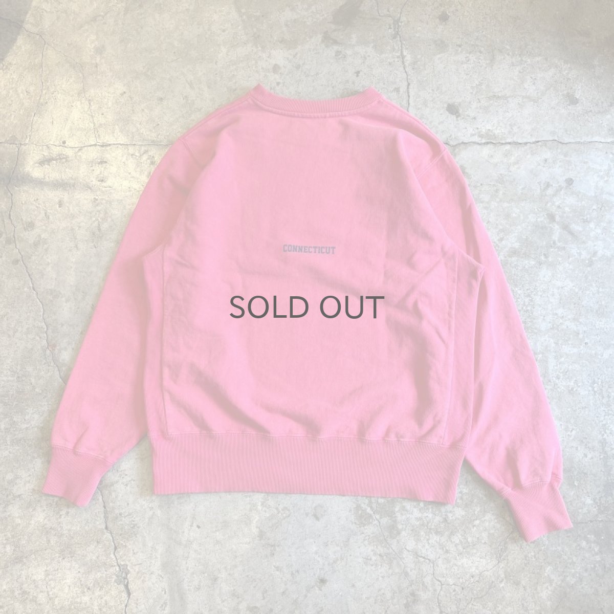 画像2: FRONT LOGO EMBROIDERY DESIGN COLOR L/S SWEAT / Ladies XL (2)