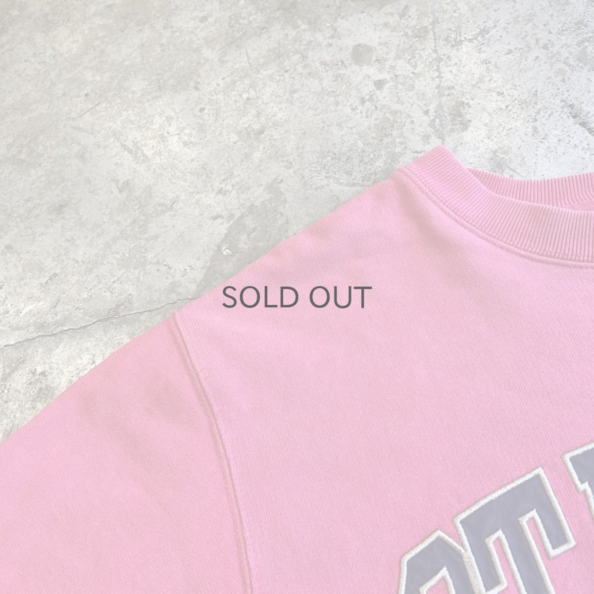 画像10: FRONT LOGO EMBROIDERY DESIGN COLOR L/S SWEAT / Ladies XL (10)