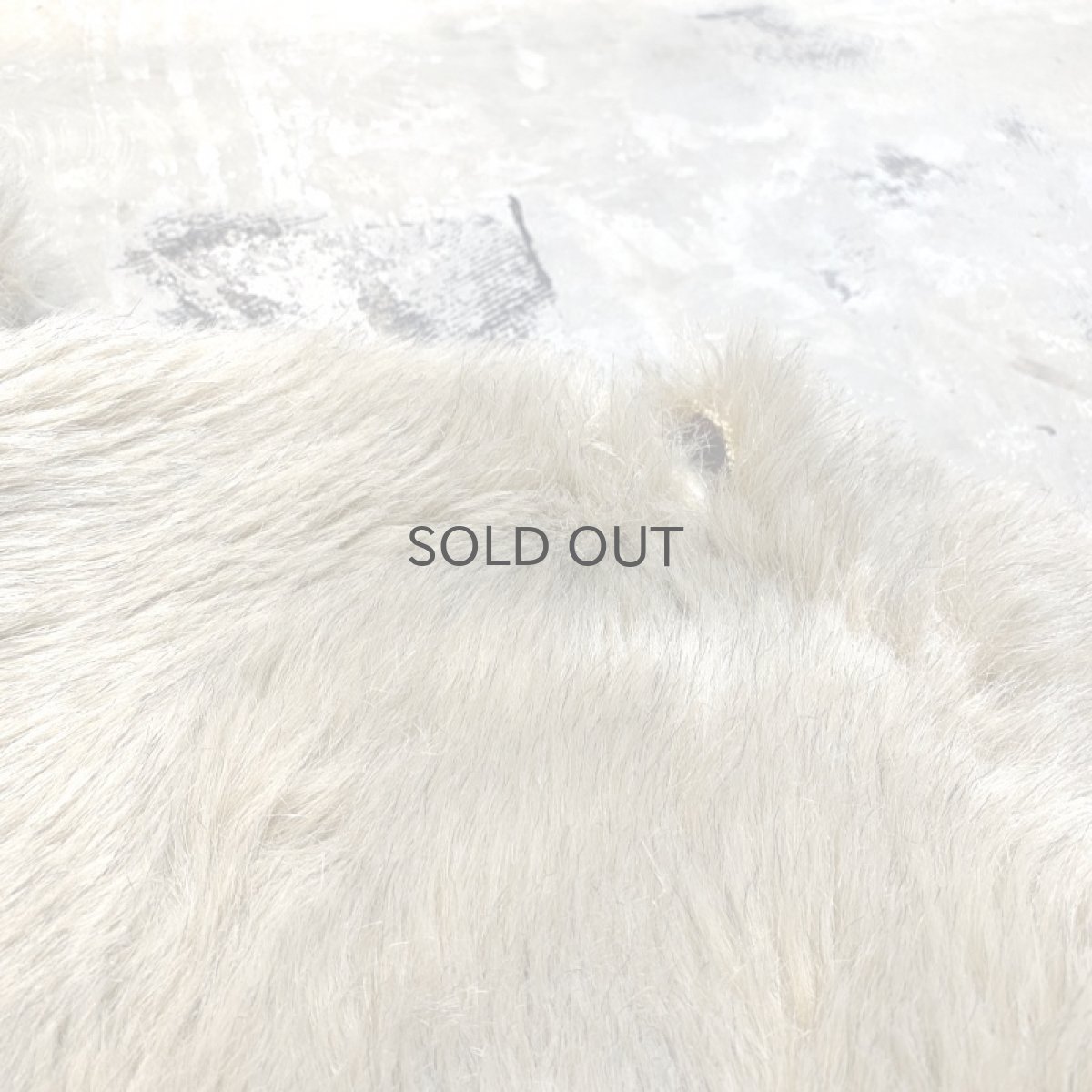 画像9: OLD FAUX FUR ZIP UP HOODIE JACKET / Mens M (9)